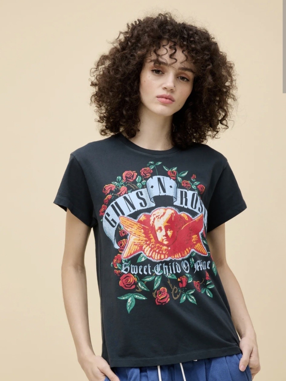 NWT Daydreamer Guns N Roses Graphic T-Shirt
